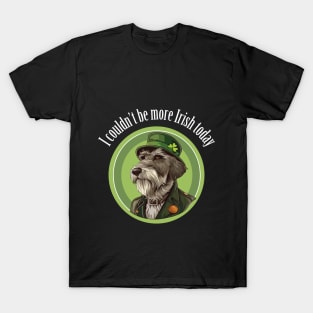 Irish wolfhound for St Patrick's day T-Shirt